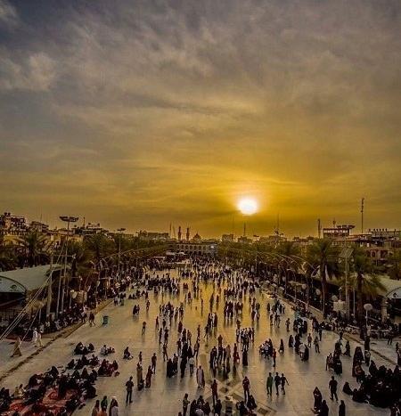 عکس پروفایل غروب کربلا