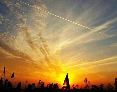 عکس پروفایل غروب کربلا