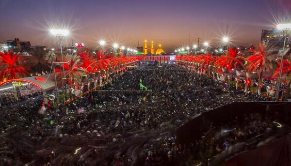 عکس ورودی شهر کربلا