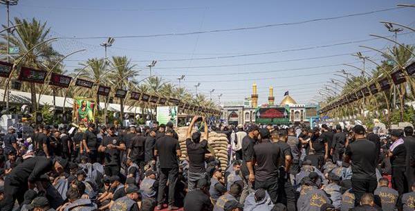 عکس ورودی شهر کربلا