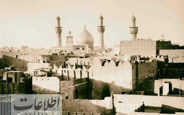 عکس قدیمی شهر کربلا