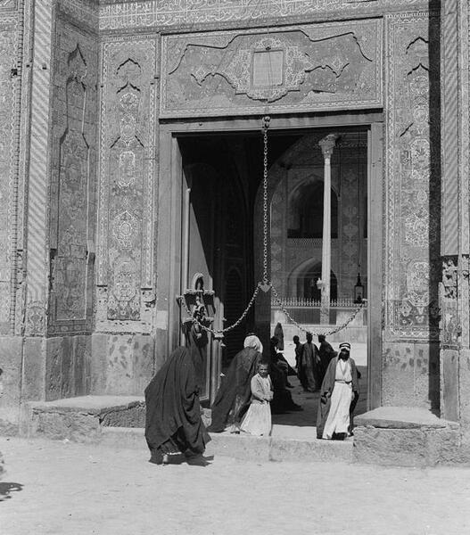 عکس قدیمی شهر کربلا