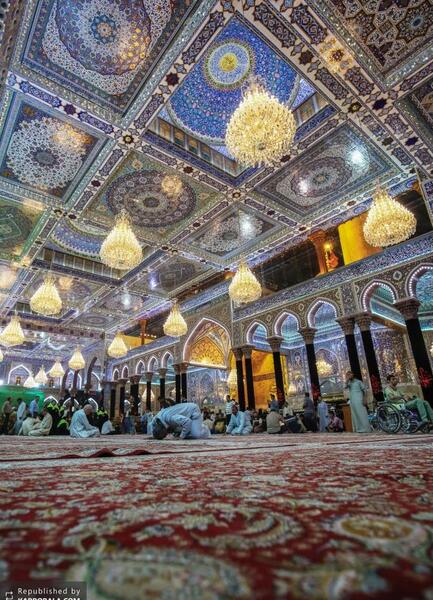عکس از صحن کربلا