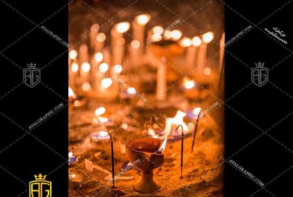 عکس از شام غریبان در کربلا