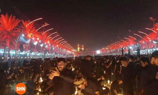 عکس از شام غریبان در کربلا