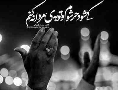 متن نوحه عکس کربلا رو دیواره