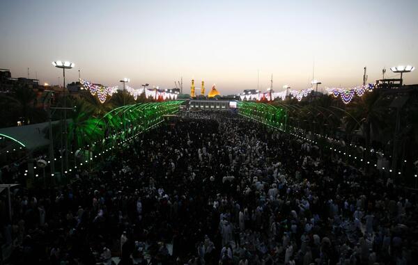 عکس روز عرفه در کربلا