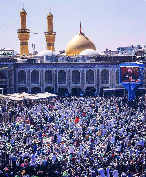 عکس روز عرفه در کربلا