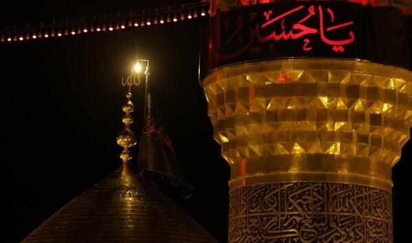 عکس از کربلا در شب