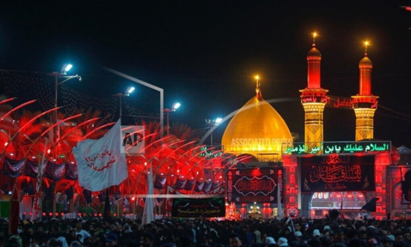 عکس از کربلا در شب