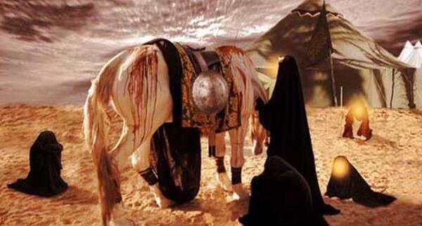 عکس خاک کربلا در روز عاشورا