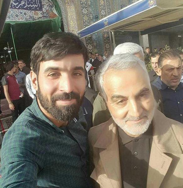 عکس حاج قاسم و کربلا