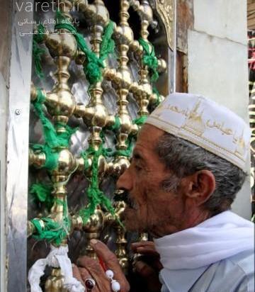 عکس دست حضرت ابوالفضل در کربلا
