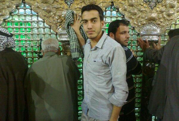 عکس دست حضرت ابوالفضل در کربلا