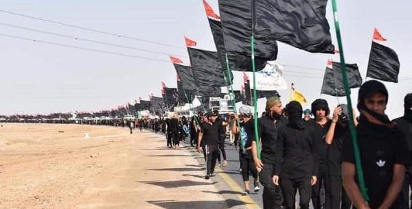عکس جاده نجف به کربلا