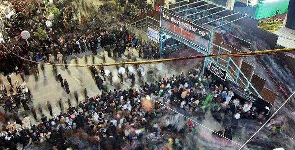 عکس جاده نجف به کربلا