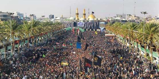 عکس جاده نجف به کربلا