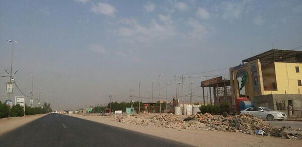 عکس جاده نجف به کربلا