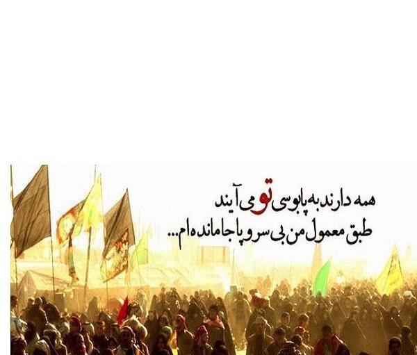 عکس جامانده از کربلا در اربعین