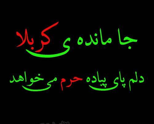 عکس پروفایل جامانده از کربلا