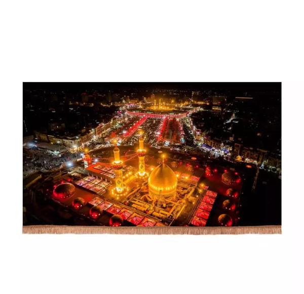 عکس تابلو مسیر کربلا