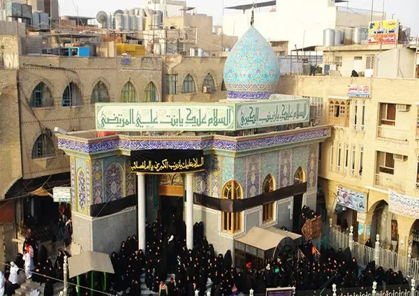 عکس از تل زینبیه در کربلا