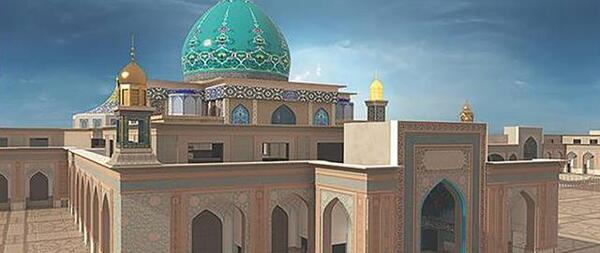 عکس از تل زینبیه در کربلا