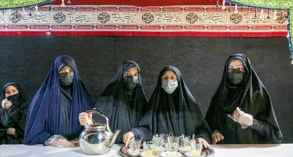 عکس دختر در ماه محرم