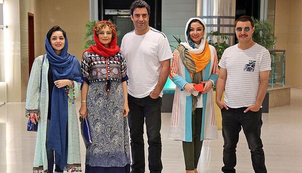 بازیگران آینه بغل با عکس