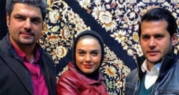 عکس بازیگران اوای باران با همسرانشان