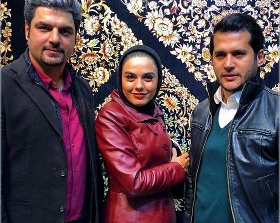 عکس بازیگران اوای باران با همسرانشان