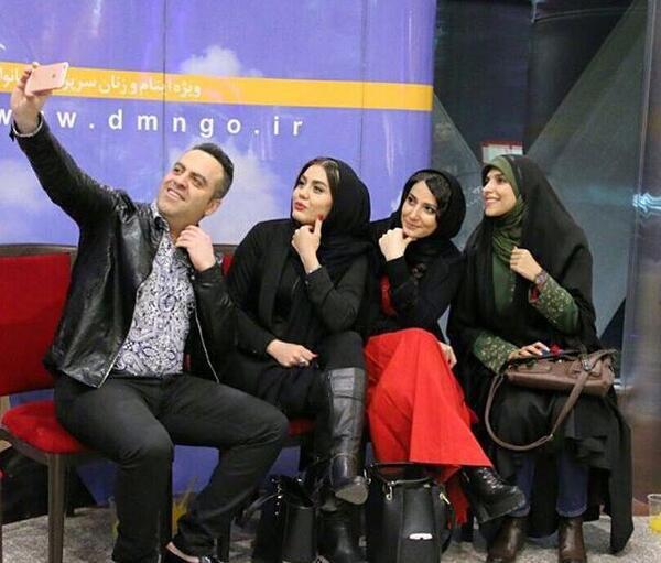 عکس بازیگران اوای باران با همسرانشان