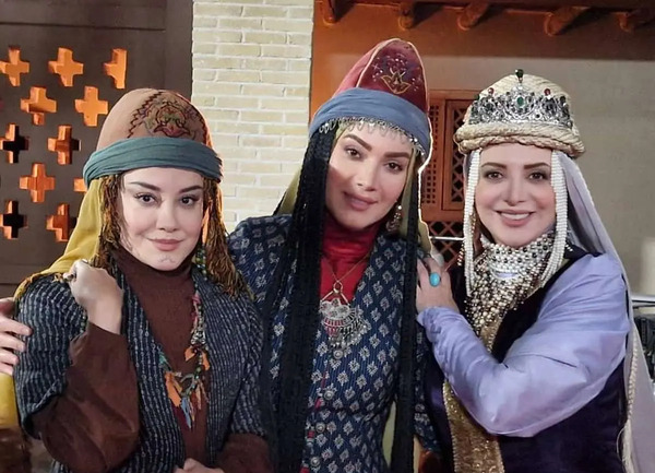 عکس بازیگران شمعدونی با همسرانشان