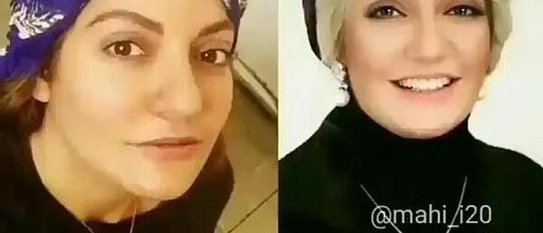 عکس بازیگران بدون آرایش ایرانی