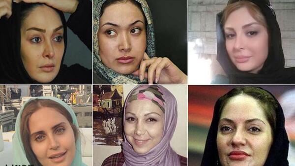 عکس های بازیگران بدون آرایش
