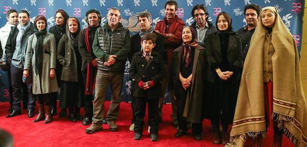 عکس بازیگران بی حجاب در جشنواره فجر