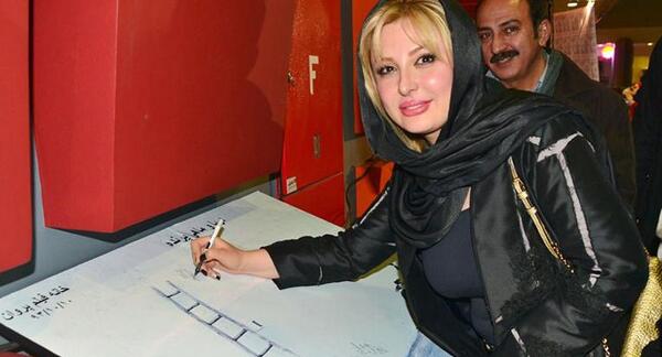 عکس بازیگران بی حجاب در جشنواره فجر