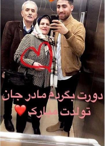 عکس های بازیگران با خانواده