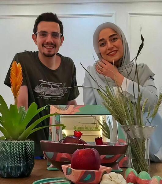 عکس بازیگران ایرانی با خانواده هاشون