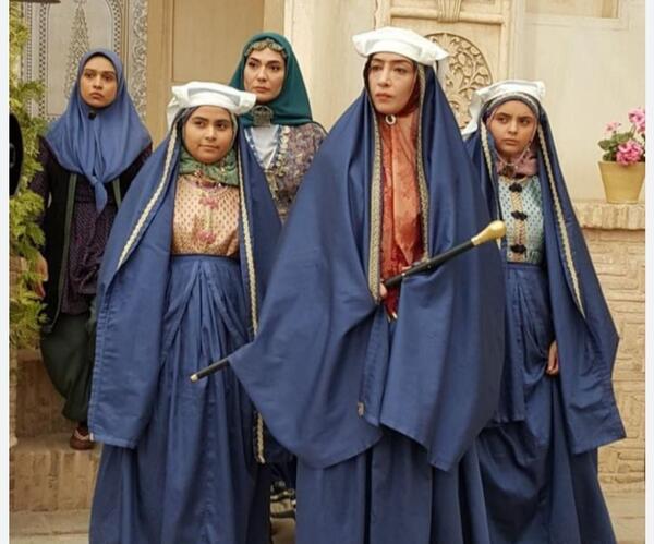 عکس بازیگران بانوی عمارت انیس