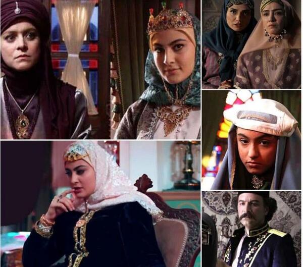 عکس همه بازیگران بانوی عمارت