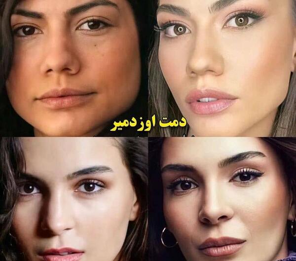 عکس بازیگران زن ترکیه ای بدون آرایش