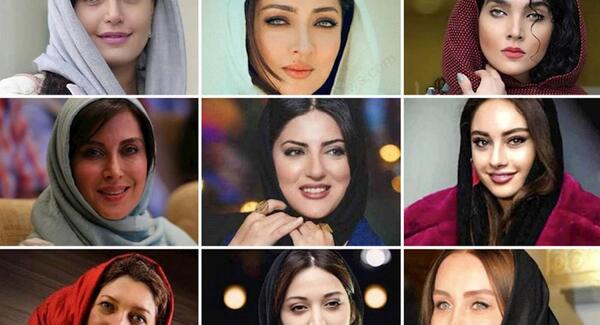 عکس بازیگران چشم رنگی ایرانی