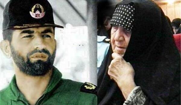 عکس پدر و مادر شهید عباس بابایی