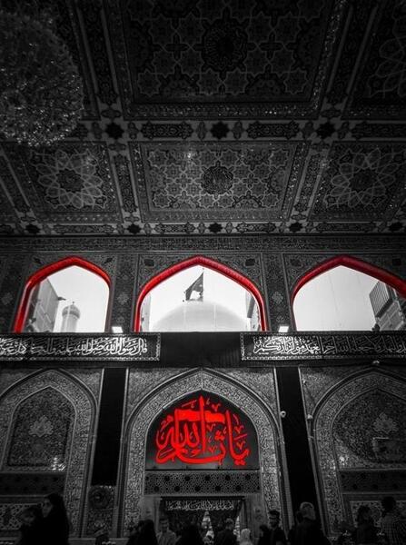 عکس پروفایل عکس حرم امام حسین