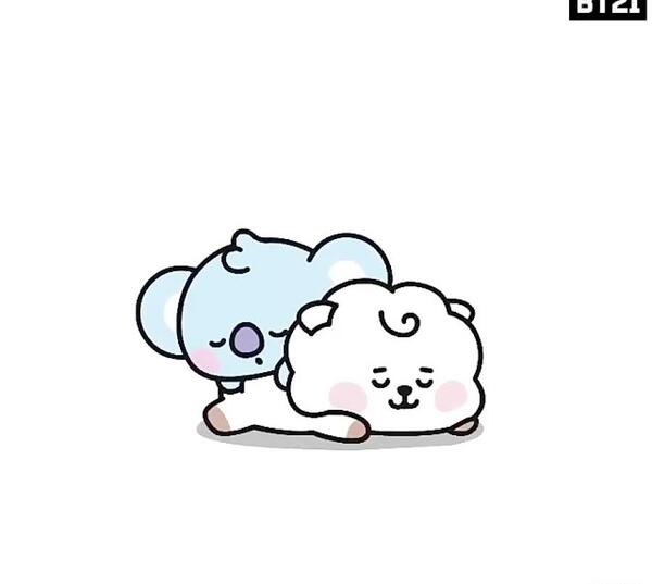 عکس کیوت از bt21