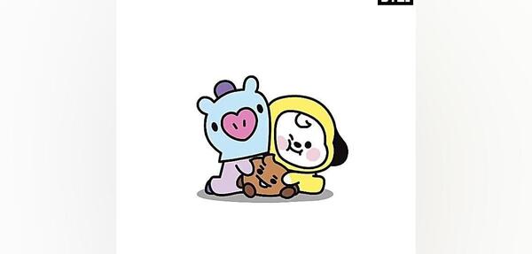 عکس کیوت از bt21