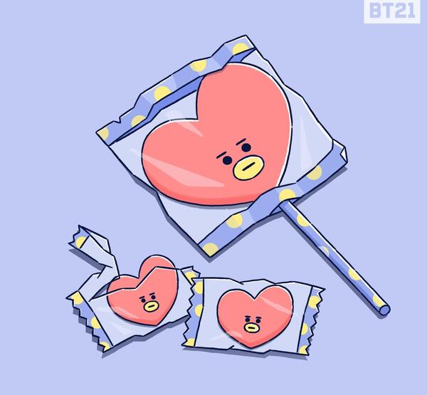 عکس کیوت از bt21