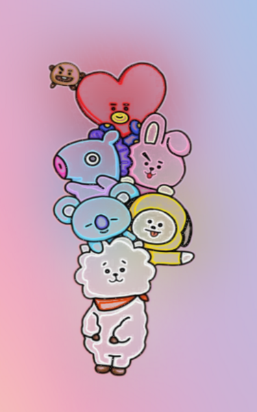 عکس کیوت از bt21