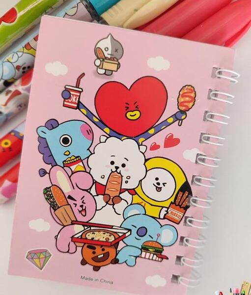 عکس کیوت از bt21